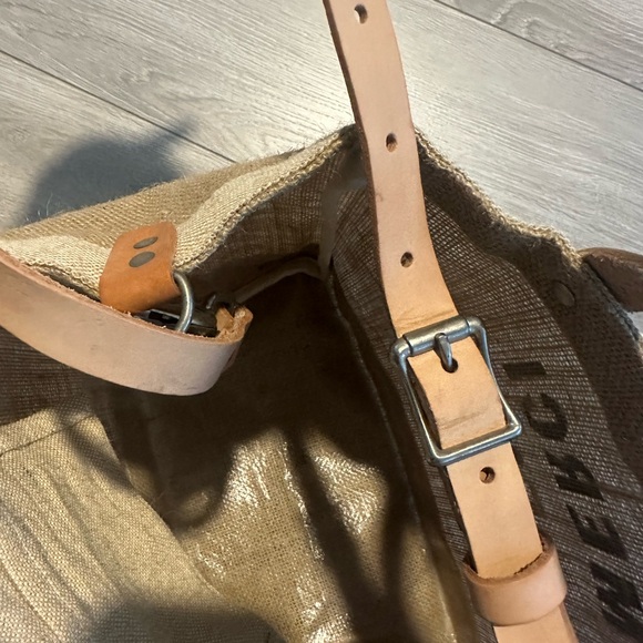 NWOT Clare V X Apolis Merci Beaucoup Lunch Bag - Picture 10 of 10